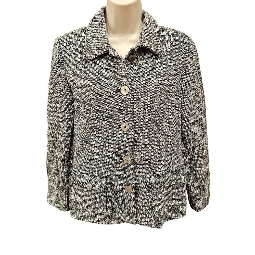 The tog shop vintage twill wool blend blazer 12P 12 PETITES EUC business casual+